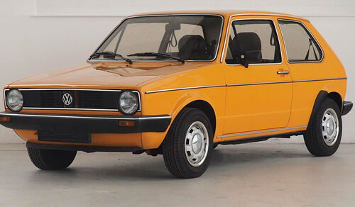 VW Golf I GLS Mandarin Orange (1981)