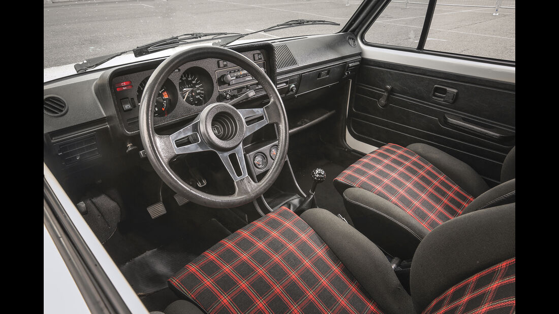 VW Golf I GTI, 1976, Interieur