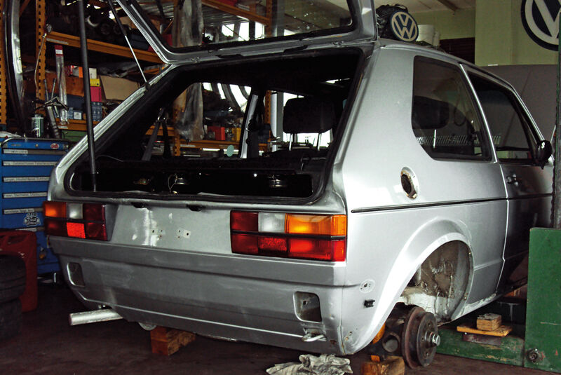VW Golf I GTI, Chassis