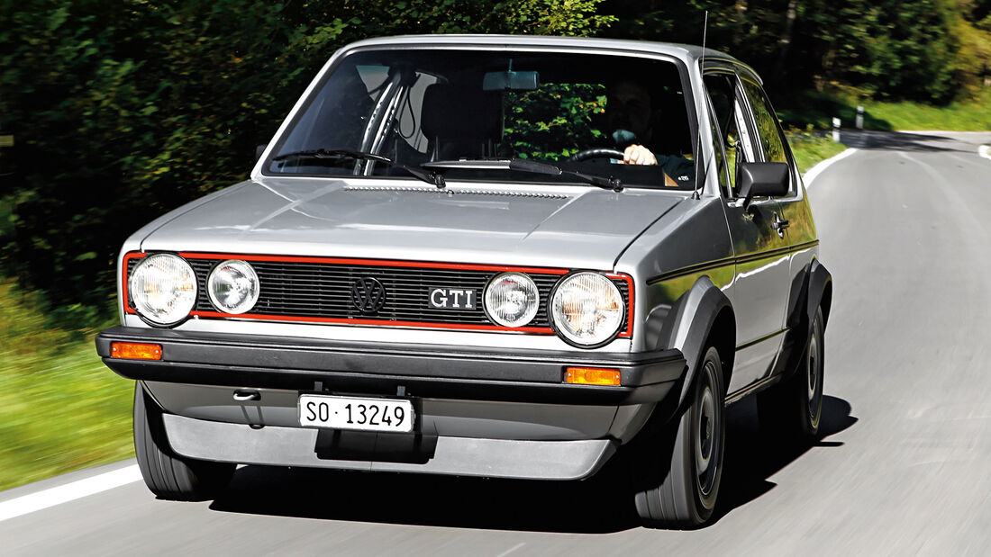 VW Golf I GTI, Frontansicht