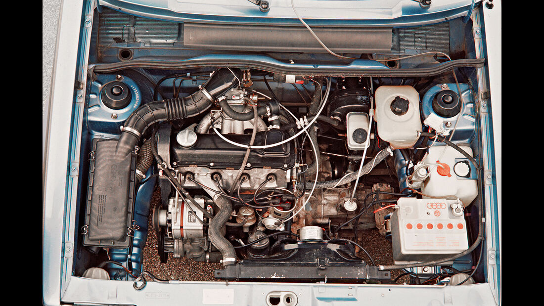 VW Golf I LS (1974) erster Test auto motor und sport 16/1974