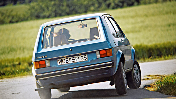 VW Golf I LS (1974) erster Test auto motor und sport 16/1974