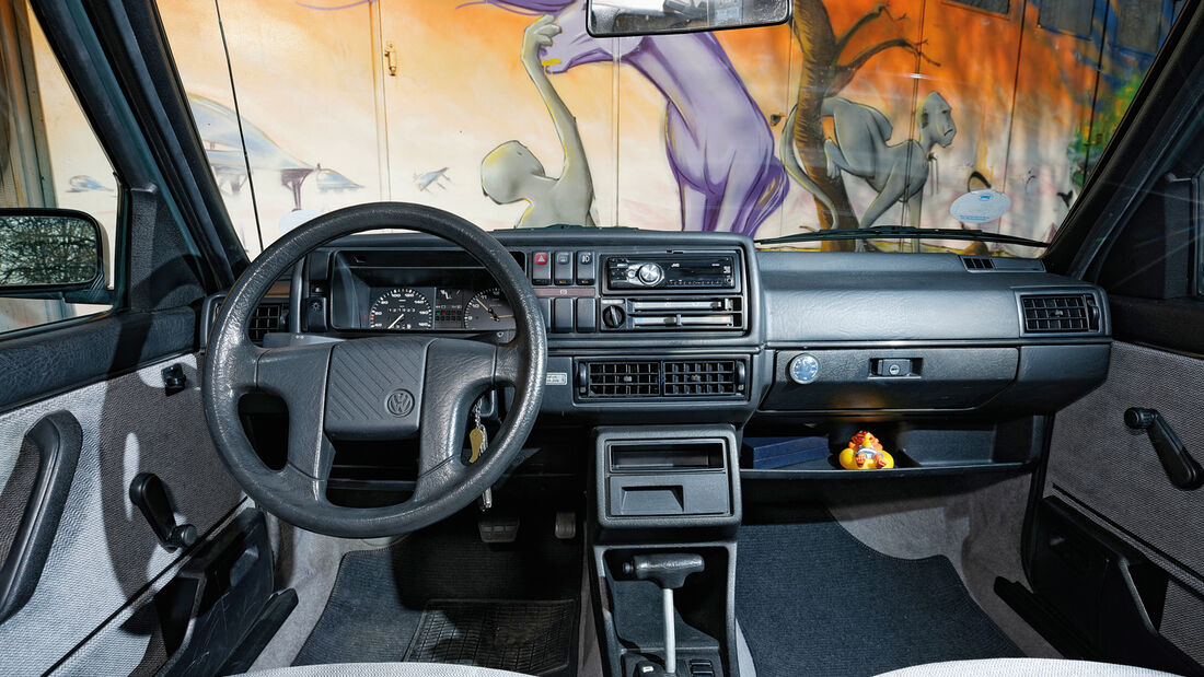 VW Golf II, Cockpit