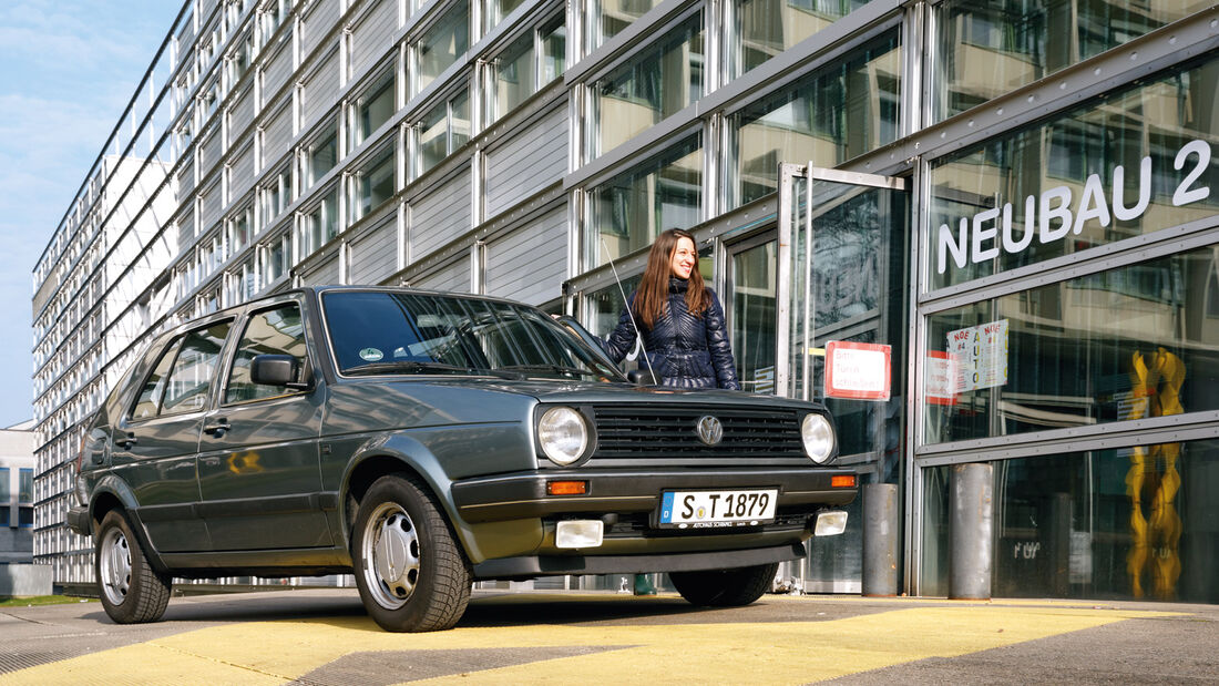 VW Golf II, Frontansicht