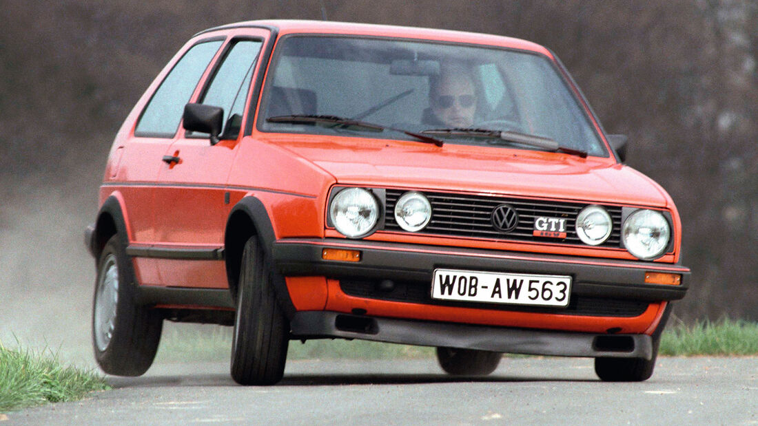 VW Golf II GTI 16V (1986 bis 1989) Fahraufnahme