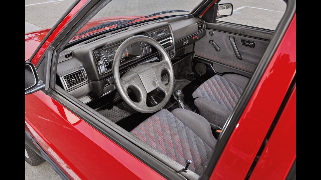 VW Golf II GTI, Cockpit