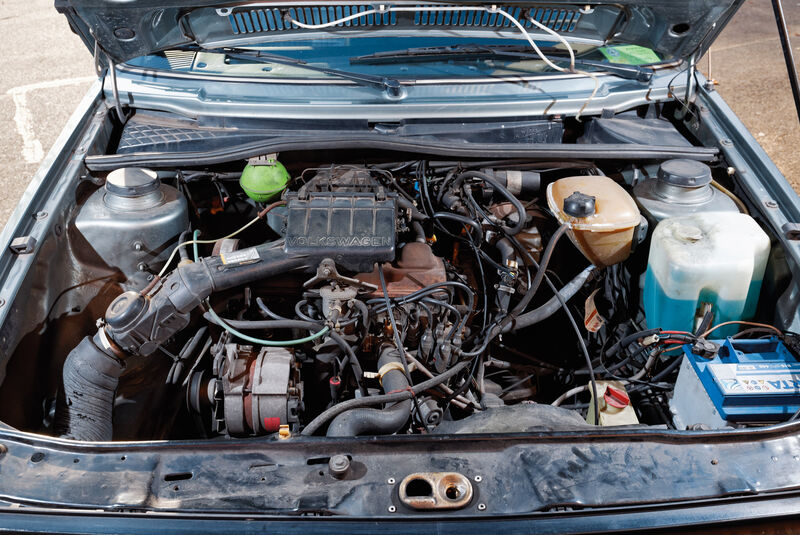 VW Golf II, Motor