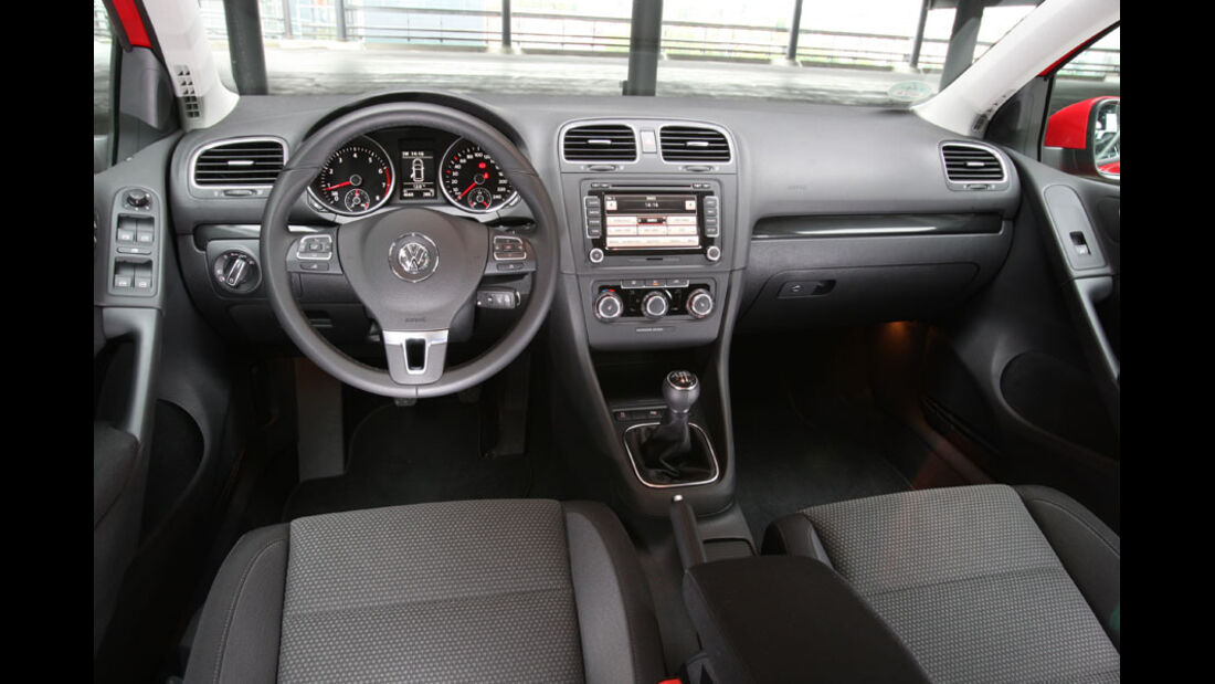 VW Golf, Innenraum, Cockpit