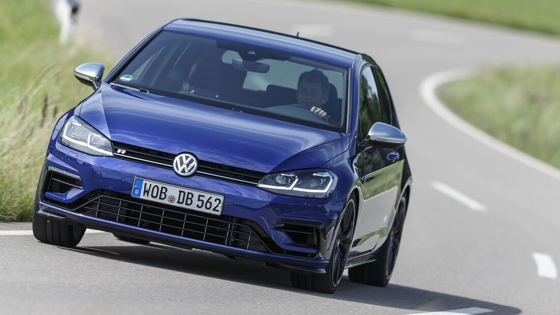 VW Golf R 2.0 TSI 4 Motion, Exterieur Front