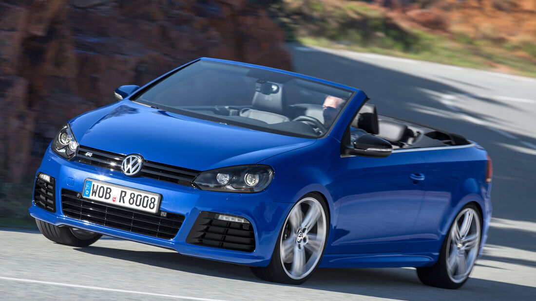 VW Golf R Cabriolet, Frontansicht