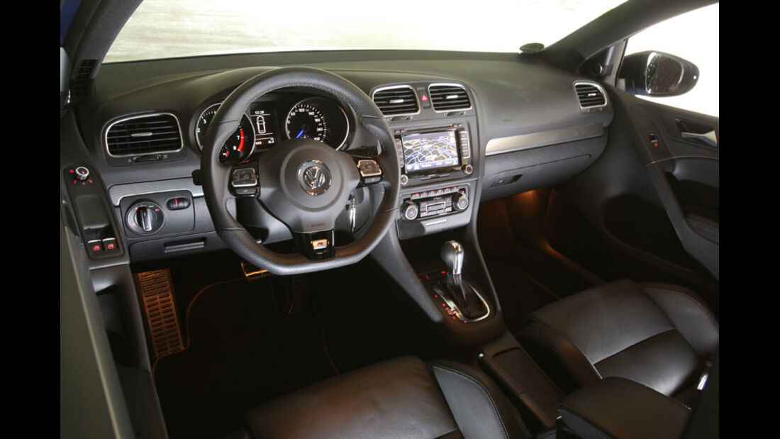 VW Golf R, Cockpit, Lenkrad