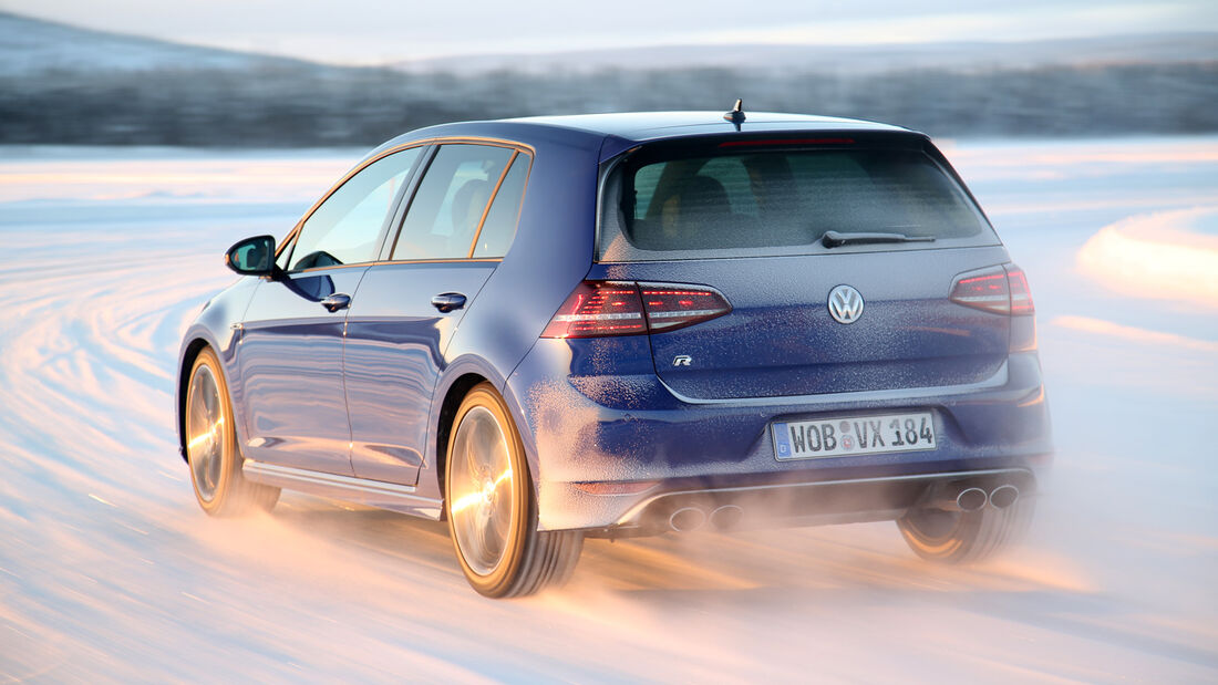 VW Golf R, Heckansicht