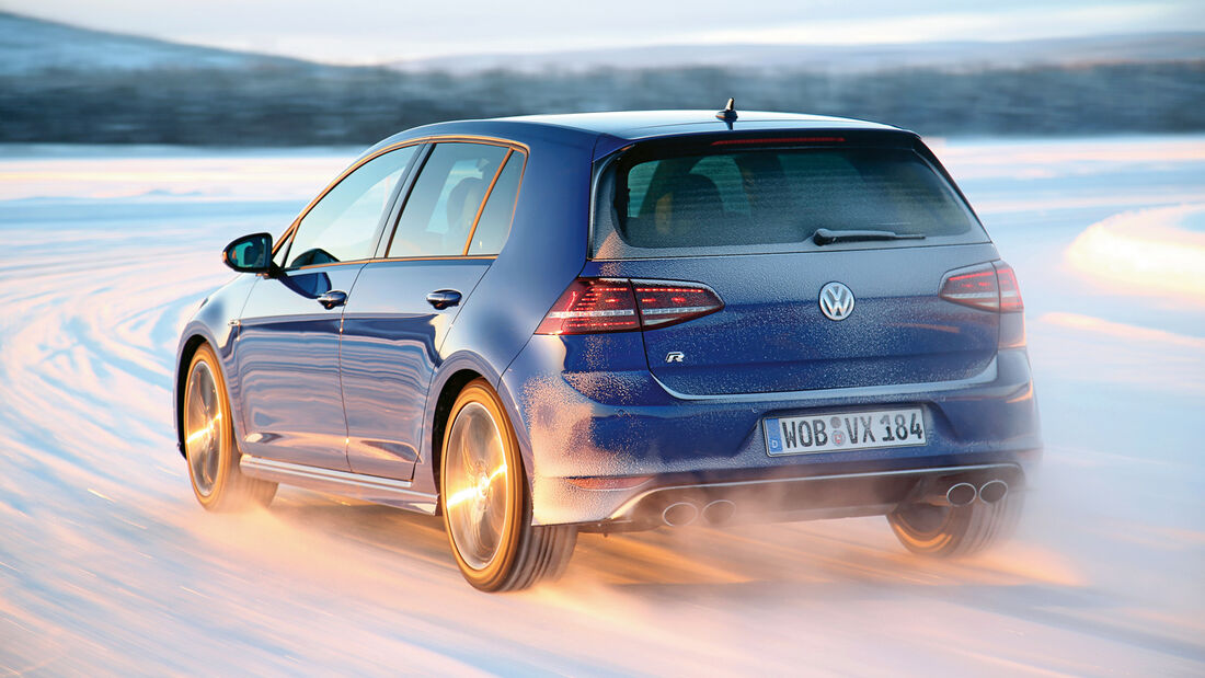 VW Golf R, Heckansicht