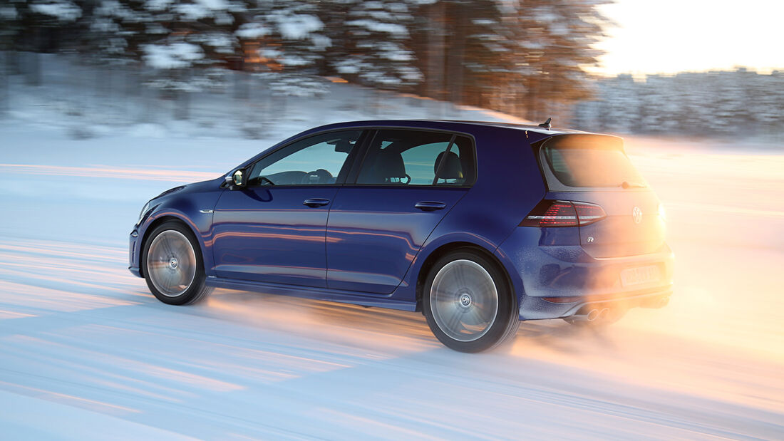 VW Golf R, Seitenansicht