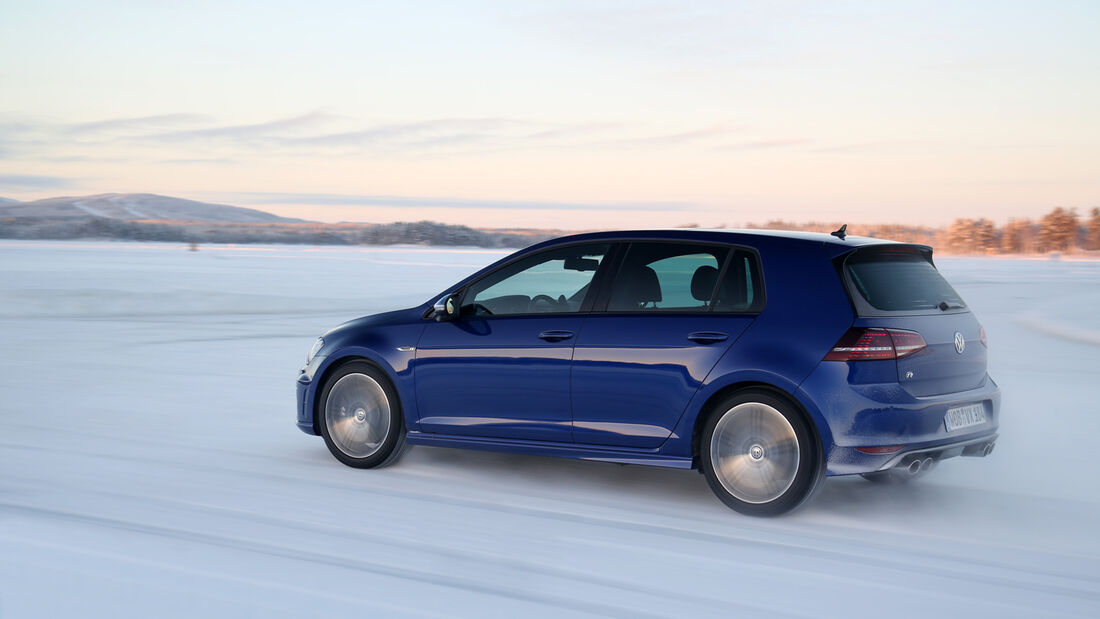 VW Golf R, Seitenansicht