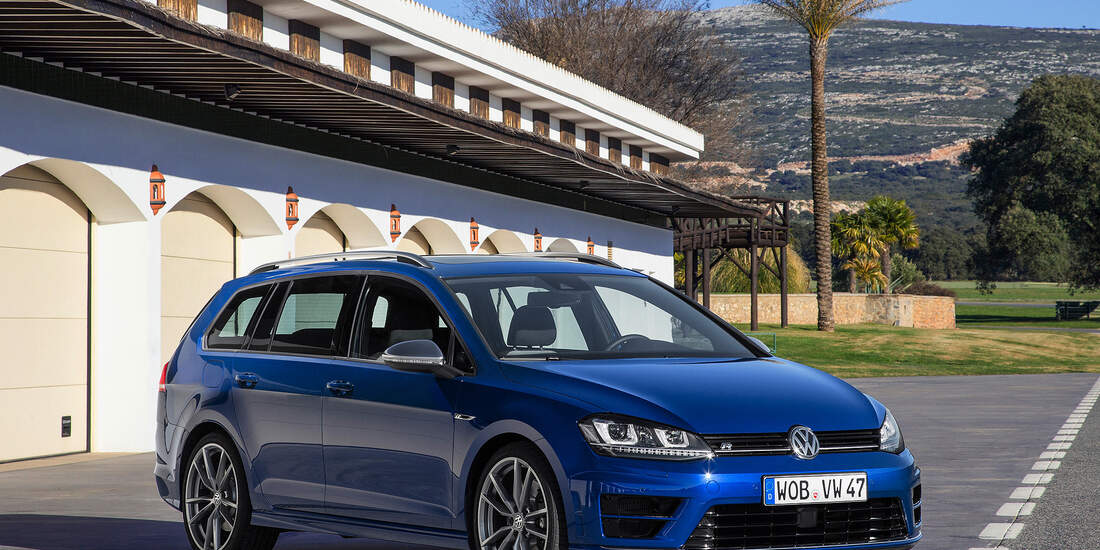 Vw Golf R Variant Im Fahrbericht Erste Fahrt Mit Dem Power Kombi Auto Motor Und Sport 2432