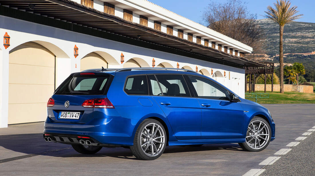 VW Golf R Variant Im Fahrbericht Erste Fahrt Mit Dem Power Kombi Auto Motor Und Sport