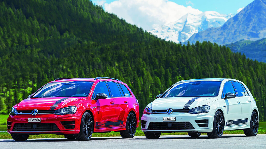 VW Golf R360S Sondermodell Schweiz