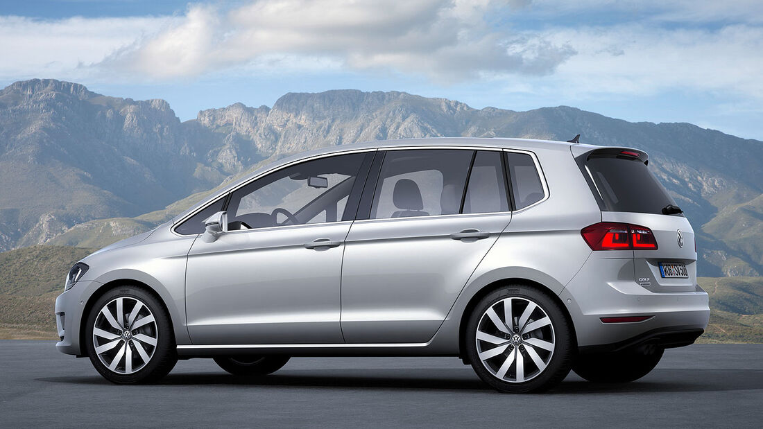 VW Golf Sportsvan: Innenraum : Der Sportsvan wehrt sich gegen das Beste am  ganzen Auto : Volkswagen News : #207842281