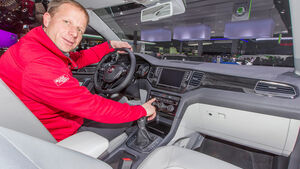 VW Golf Sportsvan, Sitzprobe