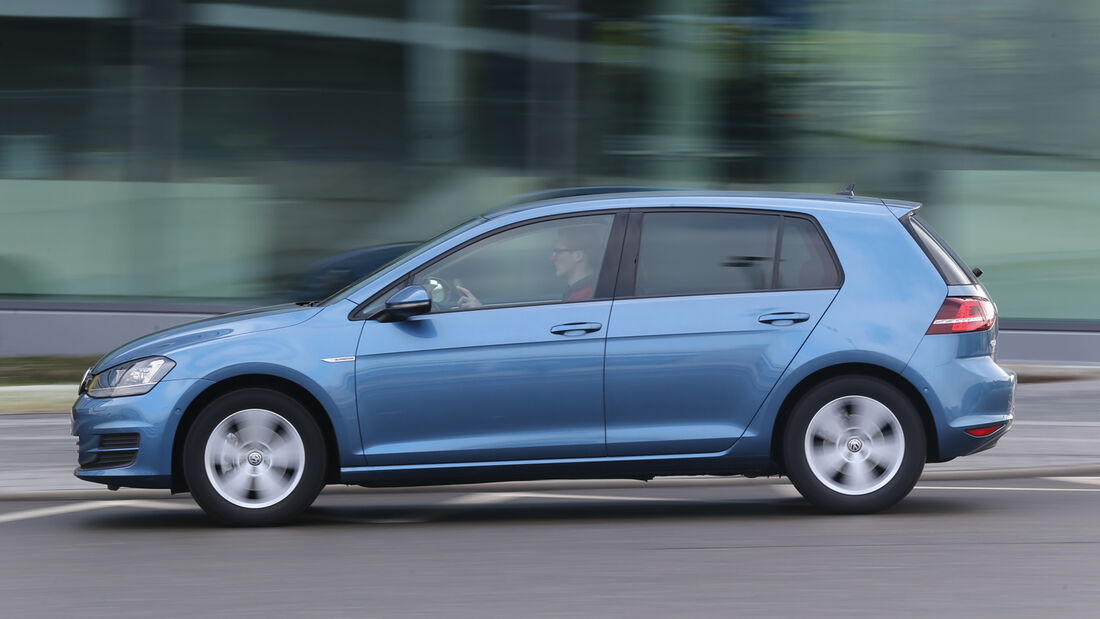 VW Golf TGI Blue Motion, Seitenansicht