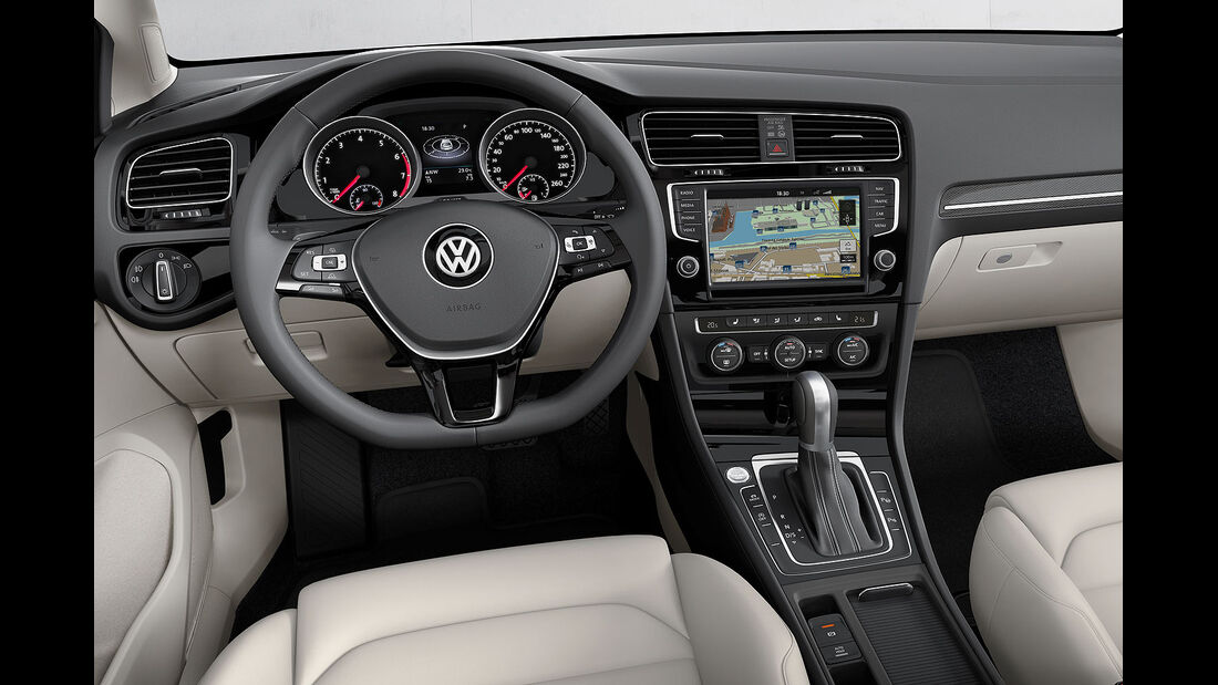 VW Golf VII, Innenraum, Cockpit