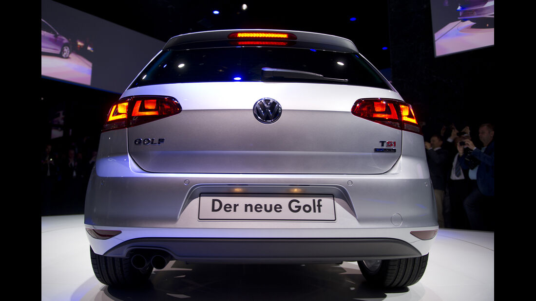 VW Golf VII Präsentation Berlin,