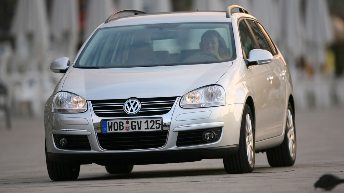 VW Golf Variant 2.0 TDI, Frontansicht