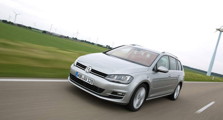 VW Golf Variant, Frontansicht