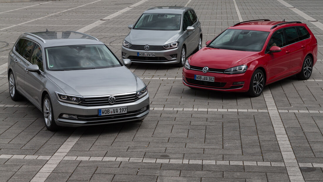 VW Golf Variant, Sportsvan, Passat Variant: Muss es der Passat
