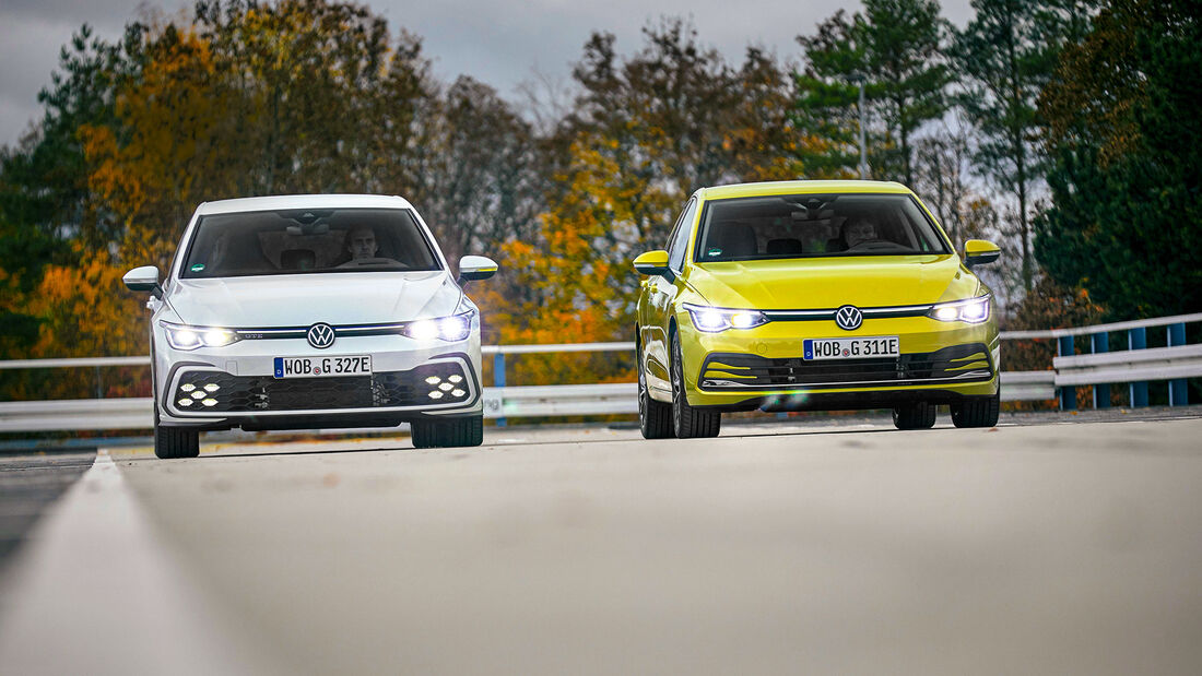 VW Golf eHybrid und GTE, ams 0221 Vergleich 