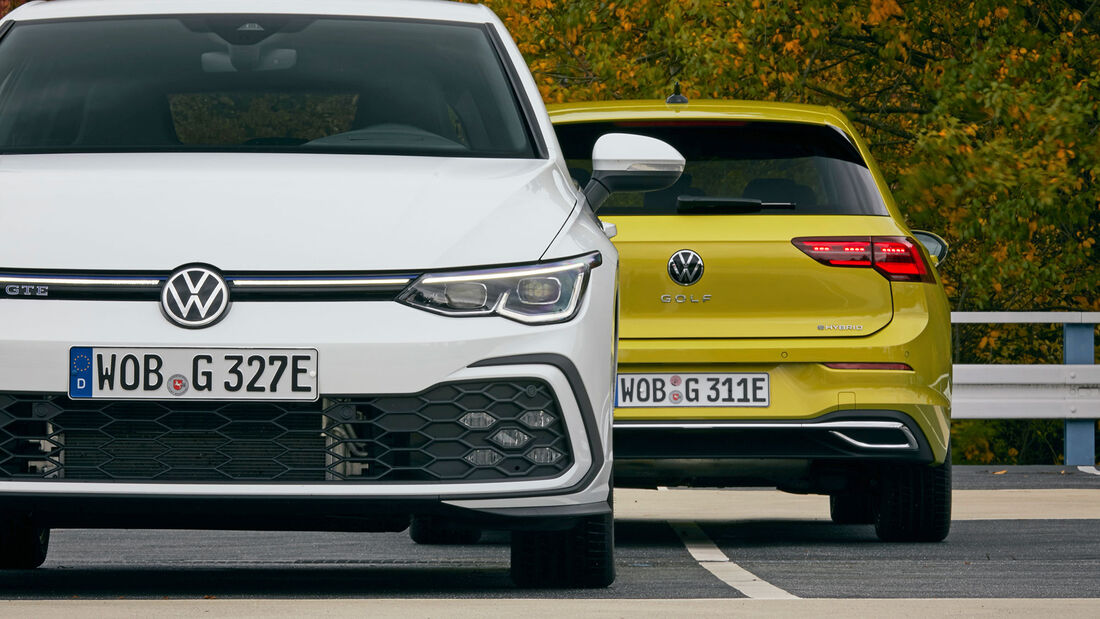 VW Golf eHybrid und GTE, ams 0221 Vergleich 