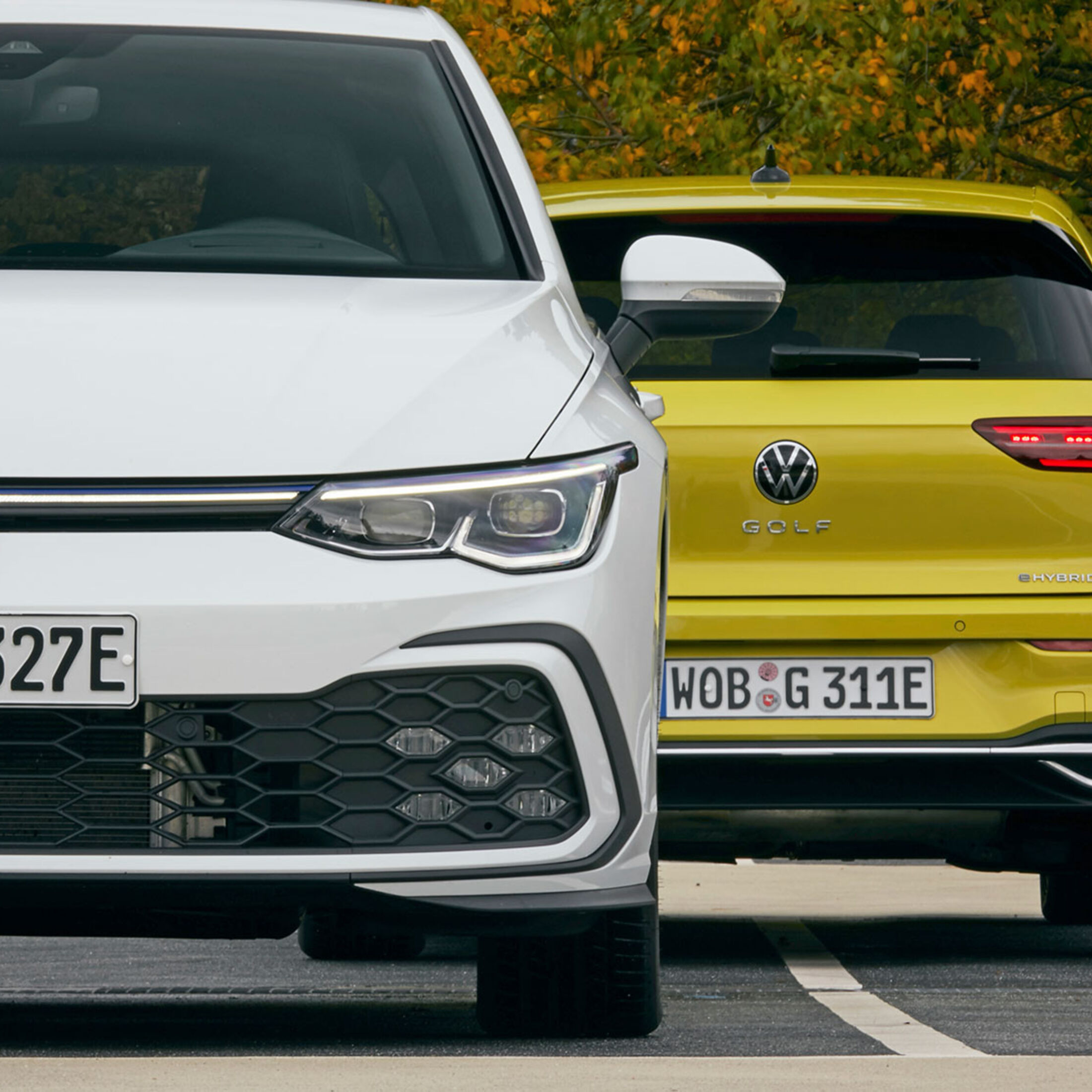 VW Golf eHybrid und GTE im Vergleich