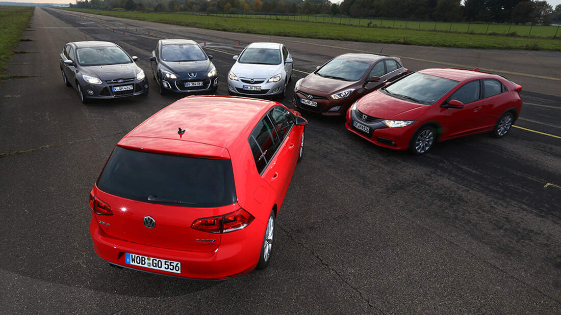 Focus, i30, Civic, Astra und Peugeot 308 gegen VW Golf im Test auto