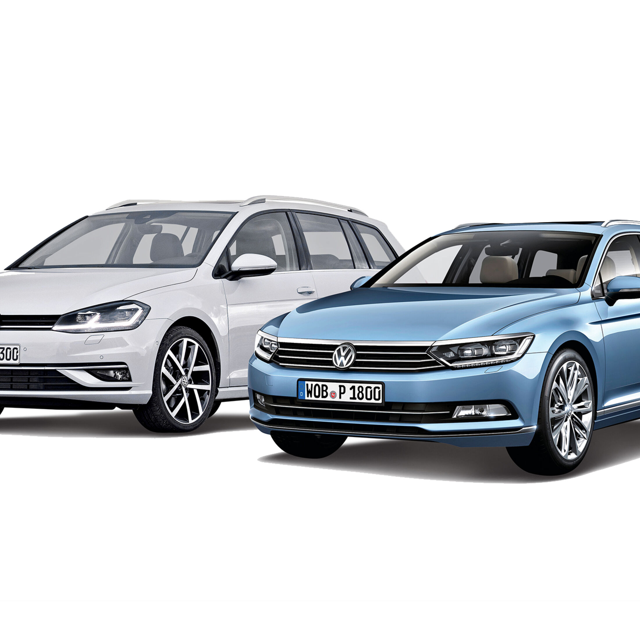 Dienstwagen-Kaufberatung: VW Golf oder Passat