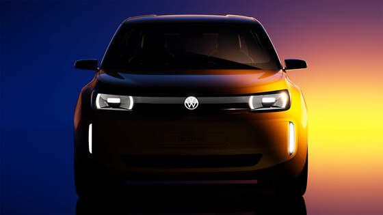 VW ID.1 Elektro-Kleinwagen Skizze Front
