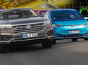 VW ID.3 Elektroauto Touareg V8 Diesel Preiserhöhung Collage