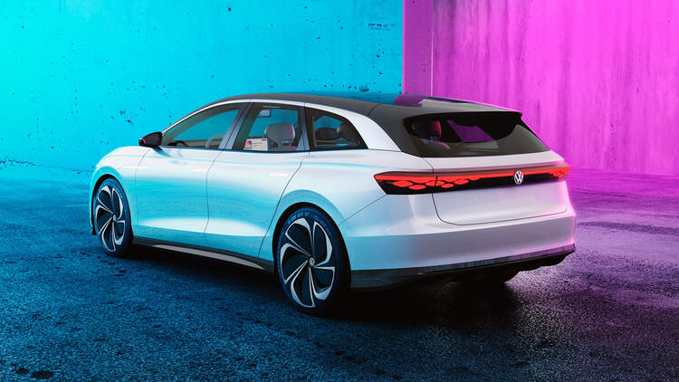 Vw Id Space Vizzion Ausblick Auf Elektro Passat Kombi Auto Motor Und Sport