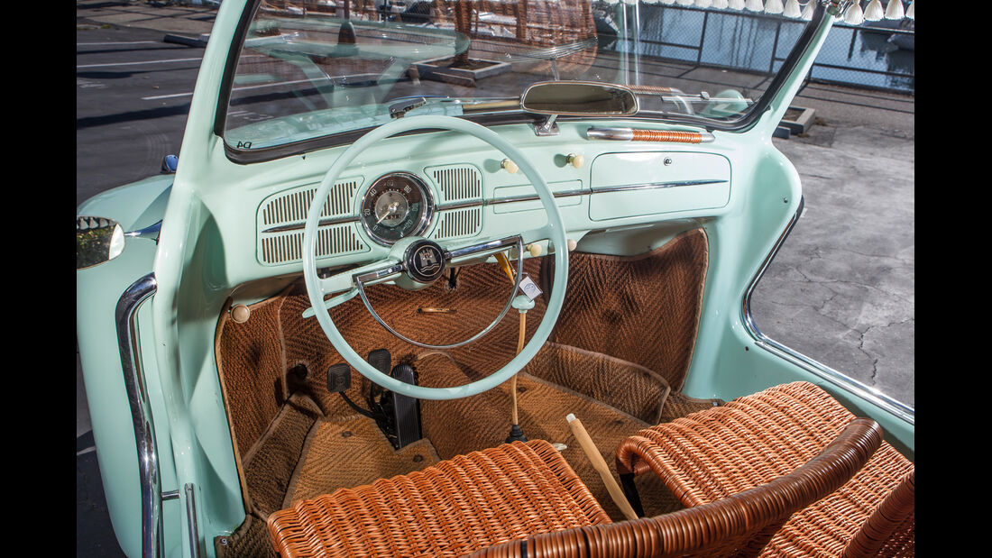 VW Jolly, Cockpit, Lenkrad