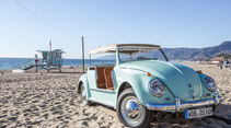 VW Jolly, Frontansicht, Strand