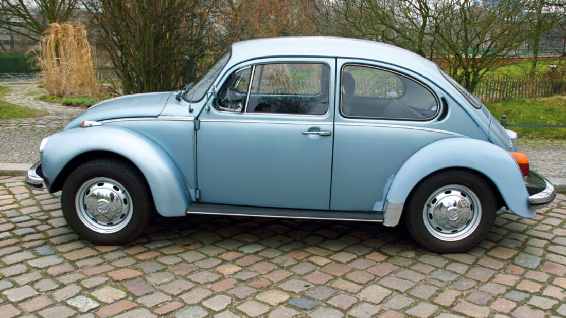 OLDTIMER VW Käfer 1303, Perlweiß (#174556)