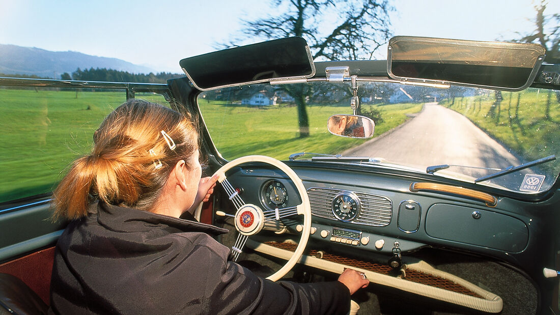 VW Käfer Cabriolet, Cockpit