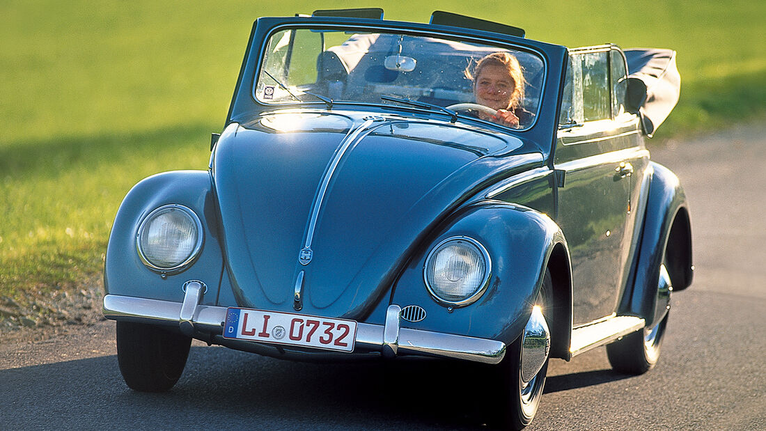 VW Käfer Cabriolet, Frontansicht