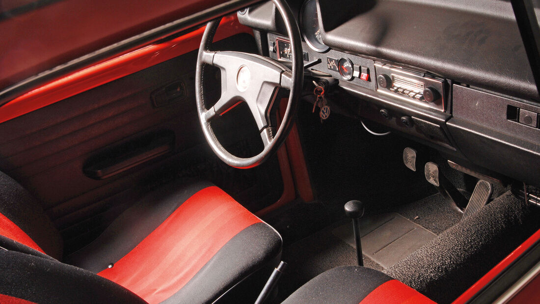 VW Käfer, Cockpit, Lenkrad