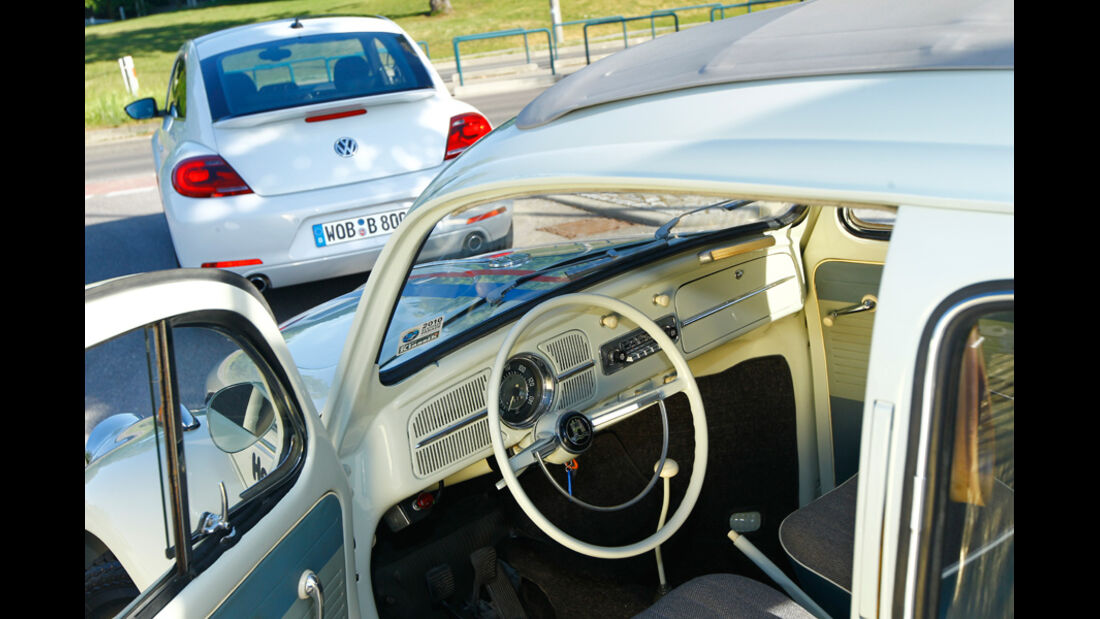 VW Käfer, Herbie, Cockpit, Fahrertür