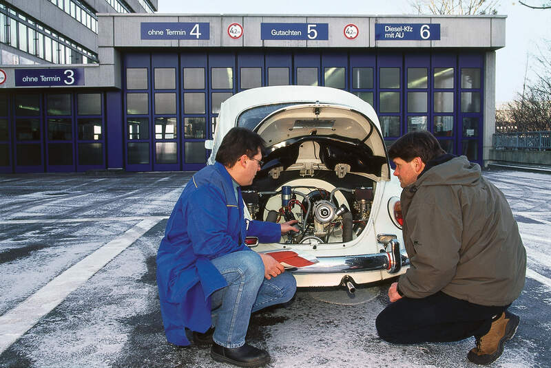 VW Käfer, Motor