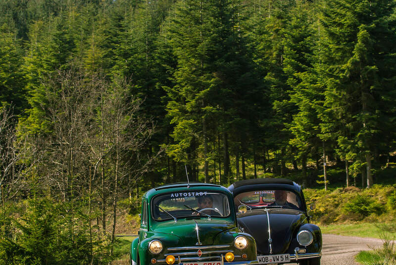 VW Käfer, Renault 4CV