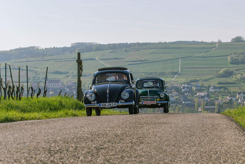 VW Käfer, Renault 4CV