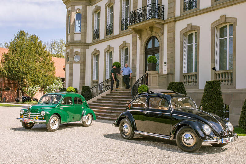 VW Käfer, Renault 4CV