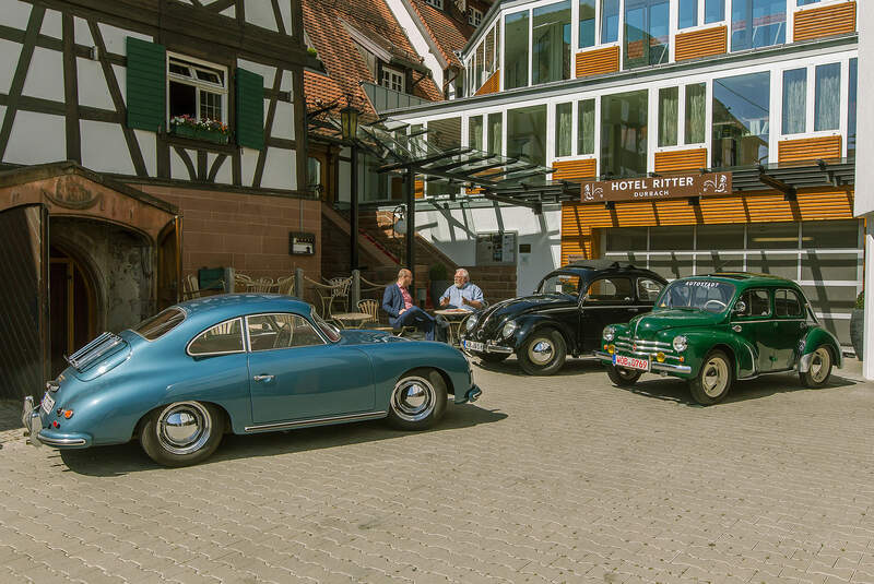 VW Käfer, Renault 4CV